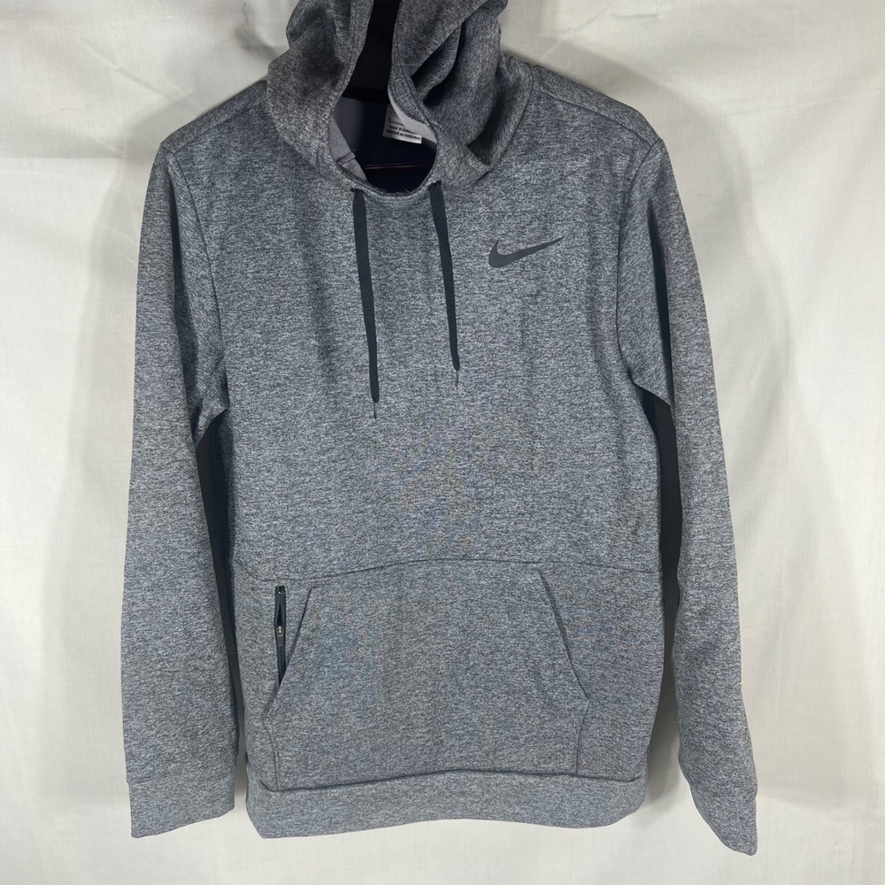Nike Hoodie Therma-FIT Pullover Gray Mens S